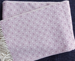 Single Rosenkransen blanket in rose